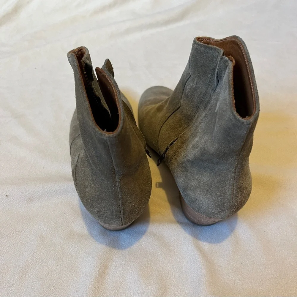 ISABEL MARANT Étoile The Dicker Suede Ankle Boots in Size 36